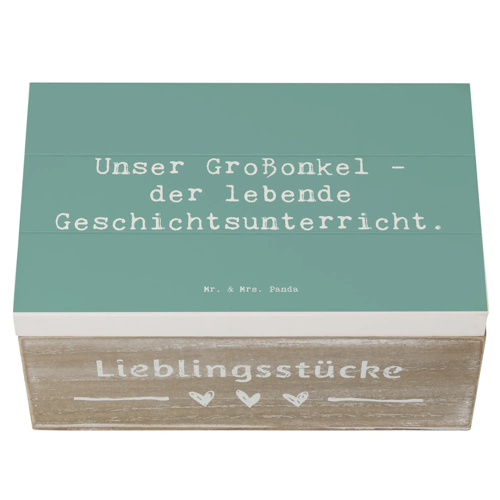 Holzkiste Spruch Großonkel Geschichtsunterricht Dekokiste, Erinnerungsbox, Schatzkiste, Holzkiste, Geschenkbox, Truhe, Erinnerungskiste, XXL, Geschenkdose, Aufbewahrungsbox, Kiste, Schatulle, Familie, Vatertag, Muttertag, Bruder, Schwester, Mama, Papa, Oma, Opa