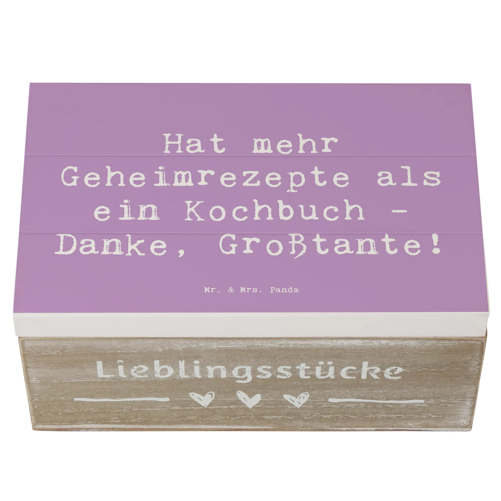 Holzkiste Spruch Geheimrezepte Großtante Kiste, Erinnerungsbox, Truhe, XXL, Erinnerungskiste, Holzkiste, Aufbewahrungsbox, Dekokiste, Schatzkiste, Geschenkdose, Geschenkbox, Schatulle, Familie, Vatertag, Muttertag, Bruder, Schwester, Mama, Papa, Oma, Opa