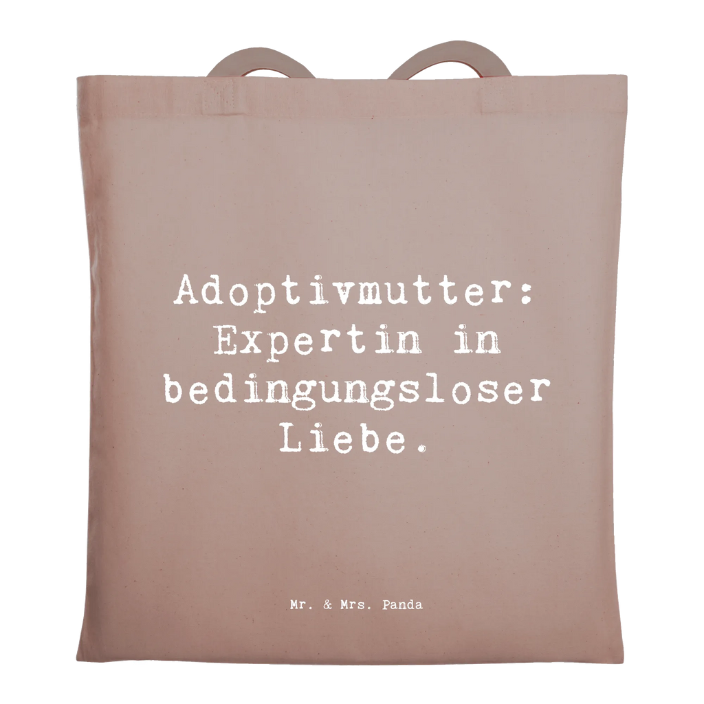 Tote bag Saying Adoptivmutter: Expertin in bedingungsloser Liebe. Beuteltasche, Beutel, Einkaufstasche, Jutebeutel, Stoffbeutel, Tasche, Shopper, Umhängetasche, Strandtasche, Schultertasche, Stofftasche, Tragetasche, Badetasche, Jutetasche, Einkaufstüte, Laptoptasche, Familie, Vatertag, Muttertag, Bruder, Schwester, Mama, Papa, Oma, Opa