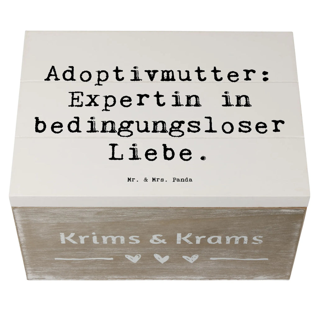 Holzkiste Spruch Adoptivmutter Expertin Schatzkiste, Dekokiste, Erinnerungsbox, Kiste, Aufbewahrungsbox, Geschenkdose, Holzkiste, Schatulle, XXL, Geschenkbox, Truhe, Erinnerungskiste, Familie, Vatertag, Muttertag, Bruder, Schwester, Mama, Papa, Oma, Opa