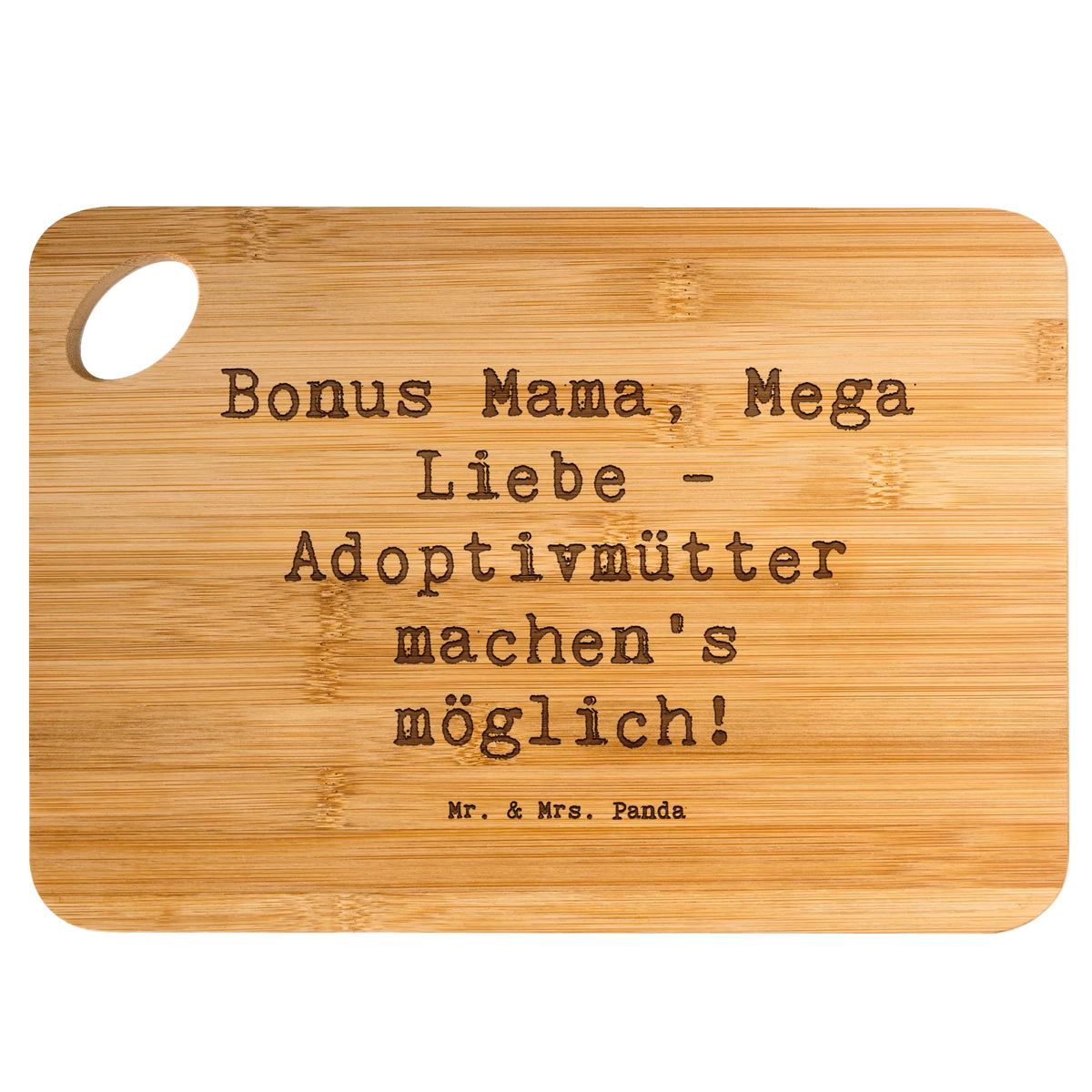 Schneidebrett Spruch Adoptivmutter Liebe