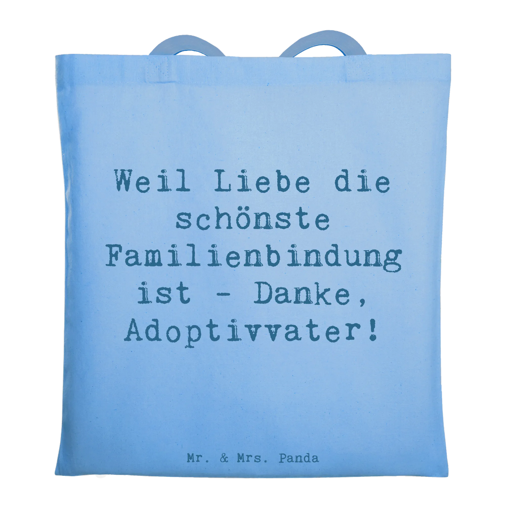 Tragetasche Spruch Danke Adoptivvater Beuteltasche, Beutel, Einkaufstasche, Jutebeutel, Stoffbeutel, Tasche, Shopper, Umhängetasche, Strandtasche, Schultertasche, Stofftasche, Tragetasche, Badetasche, Jutetasche, Einkaufstüte, Laptoptasche, Familie, Vatertag, Muttertag, Bruder, Schwester, Mama, Papa, Oma, Opa