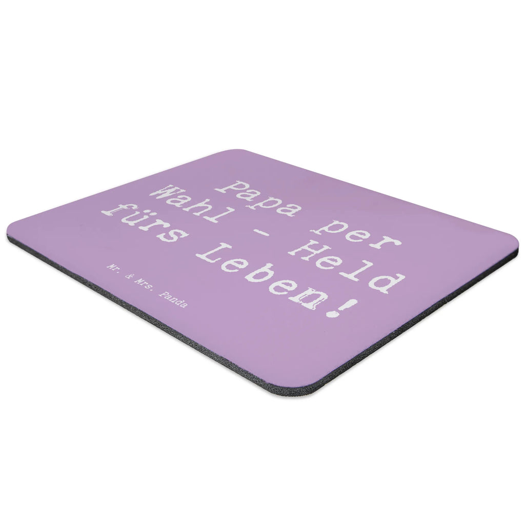 Mouse mat Saying Papa per Wahl - Held fürs Leben! Mousepad, Computer zubehör, Büroausstattung, PC Zubehör, Arbeitszimmer, Mauspad, Einzigartiges Mauspad, Designer Mauspad, Mausunterlage, Mauspad Büro, Familie, Vatertag, Muttertag, Bruder, Schwester, Mama, Papa, Oma, Opa