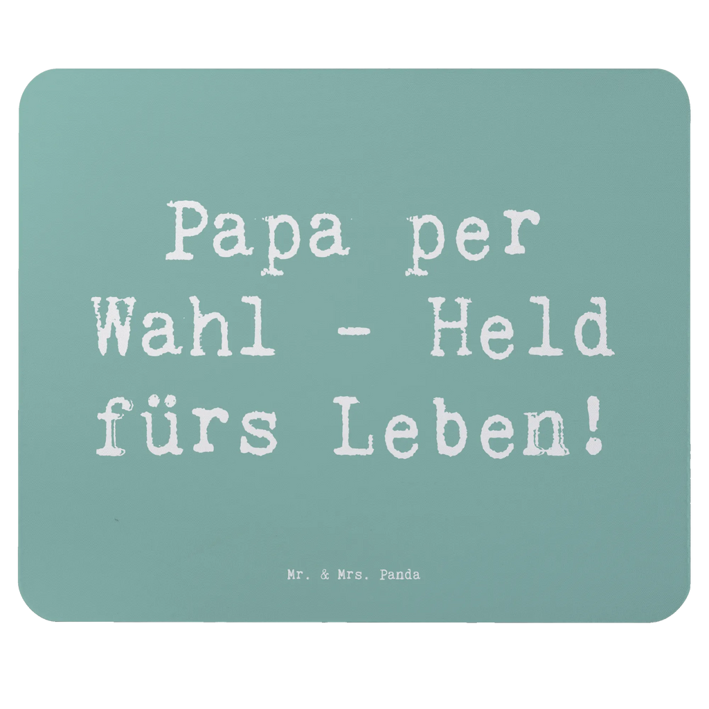Mouse mat Saying Papa per Wahl - Held fürs Leben! Mousepad, Computer zubehör, Büroausstattung, PC Zubehör, Arbeitszimmer, Mauspad, Einzigartiges Mauspad, Designer Mauspad, Mausunterlage, Mauspad Büro, Familie, Vatertag, Muttertag, Bruder, Schwester, Mama, Papa, Oma, Opa