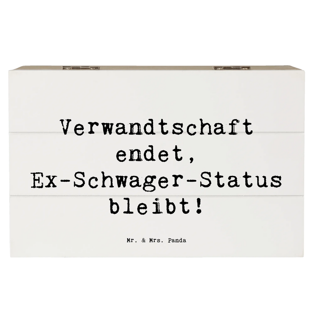 Holzkiste Spruch Ex-Schwager Erinnerung Truhe, Holzkiste, Erinnerungskiste, Aufbewahrungsbox, Erinnerungsbox, Geschenkdose, Schatulle, Schatzkiste, Dekokiste, Geschenkbox, Kiste, XXL, Familie, Vatertag, Muttertag, Bruder, Schwester, Mama, Papa, Oma, Opa