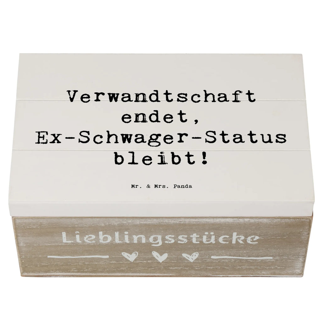 Holzkiste Spruch Ex-Schwager Erinnerung Truhe, Holzkiste, Erinnerungskiste, Aufbewahrungsbox, Erinnerungsbox, Geschenkdose, Schatulle, Schatzkiste, Dekokiste, Geschenkbox, Kiste, XXL, Familie, Vatertag, Muttertag, Bruder, Schwester, Mama, Papa, Oma, Opa