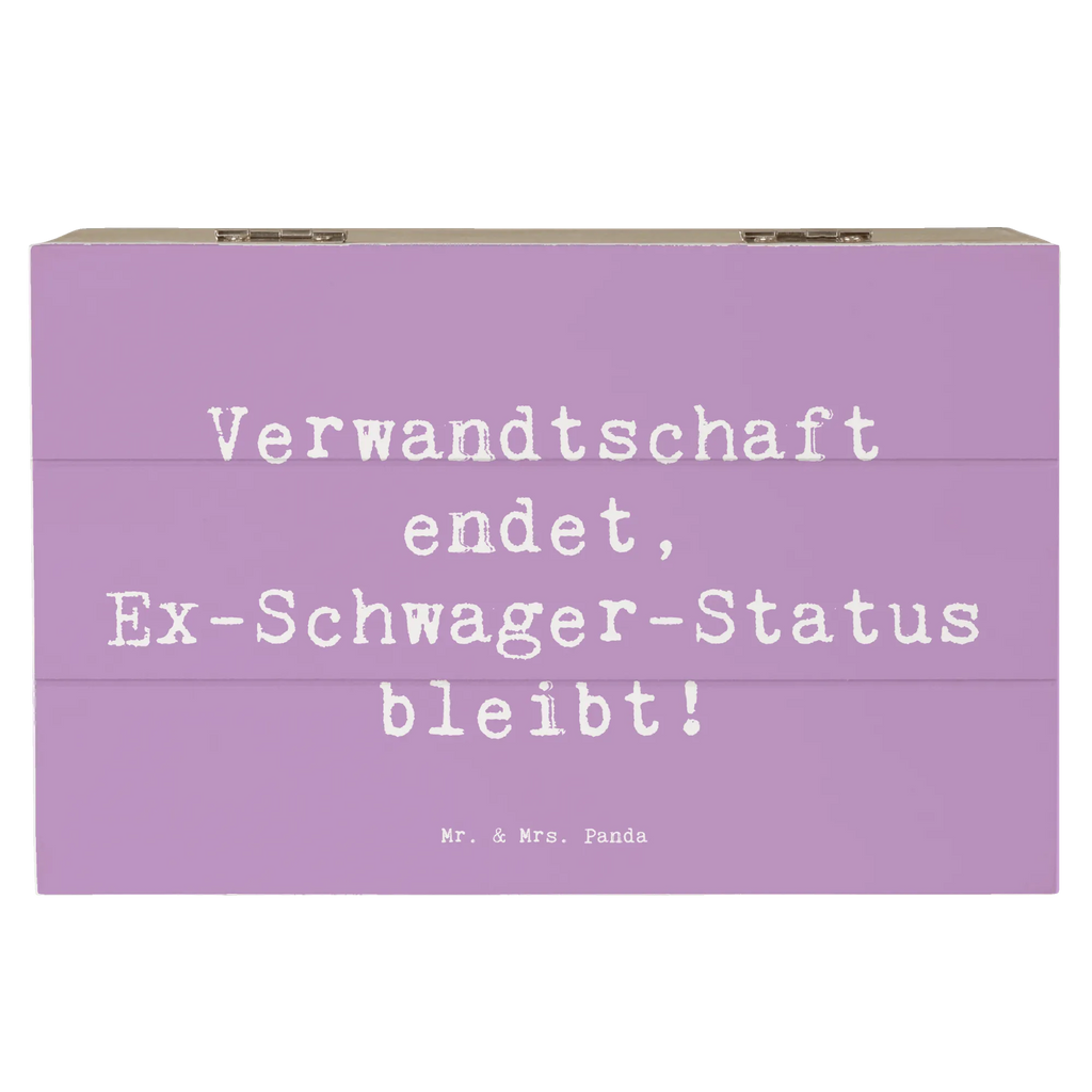 Holzkiste Spruch Ex-Schwager Erinnerung Truhe, Holzkiste, Erinnerungskiste, Aufbewahrungsbox, Erinnerungsbox, Geschenkdose, Schatulle, Schatzkiste, Dekokiste, Geschenkbox, Kiste, XXL, Familie, Vatertag, Muttertag, Bruder, Schwester, Mama, Papa, Oma, Opa