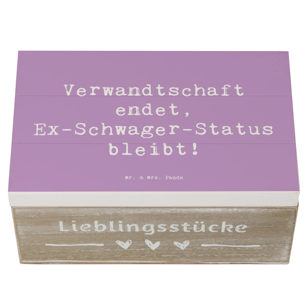 Holzkiste Spruch Ex-Schwager Erinnerung Truhe, Holzkiste, Erinnerungskiste, Aufbewahrungsbox, Erinnerungsbox, Geschenkdose, Schatulle, Schatzkiste, Dekokiste, Geschenkbox, Kiste, XXL, Familie, Vatertag, Muttertag, Bruder, Schwester, Mama, Papa, Oma, Opa