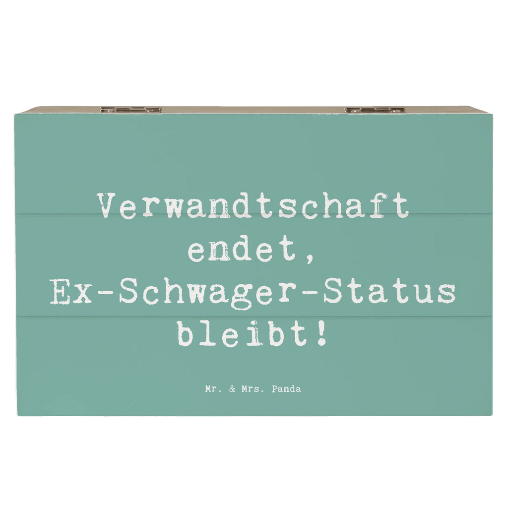 Holzkiste Spruch Ex-Schwager Erinnerung Truhe, Holzkiste, Erinnerungskiste, Aufbewahrungsbox, Erinnerungsbox, Geschenkdose, Schatulle, Schatzkiste, Dekokiste, Geschenkbox, Kiste, XXL, Familie, Vatertag, Muttertag, Bruder, Schwester, Mama, Papa, Oma, Opa