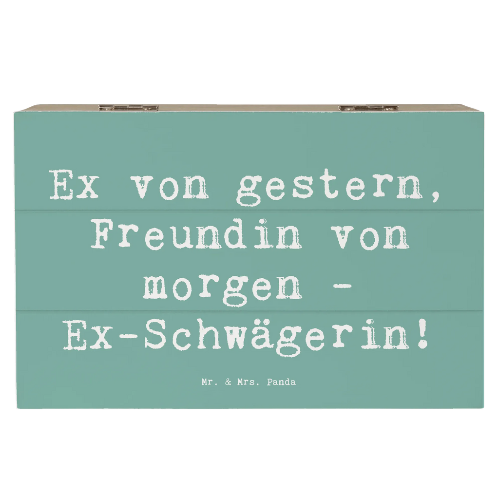 Holzkiste Spruch Ex-Schwägerin Überrascht Geschenkbox, Geschenkdose, Aufbewahrungsbox, Kiste, Schatzkiste, XXL, Erinnerungskiste, Dekokiste, Truhe, Schatulle, Erinnerungsbox, Holzkiste, Familie, Vatertag, Muttertag, Bruder, Schwester, Mama, Papa, Oma, Opa