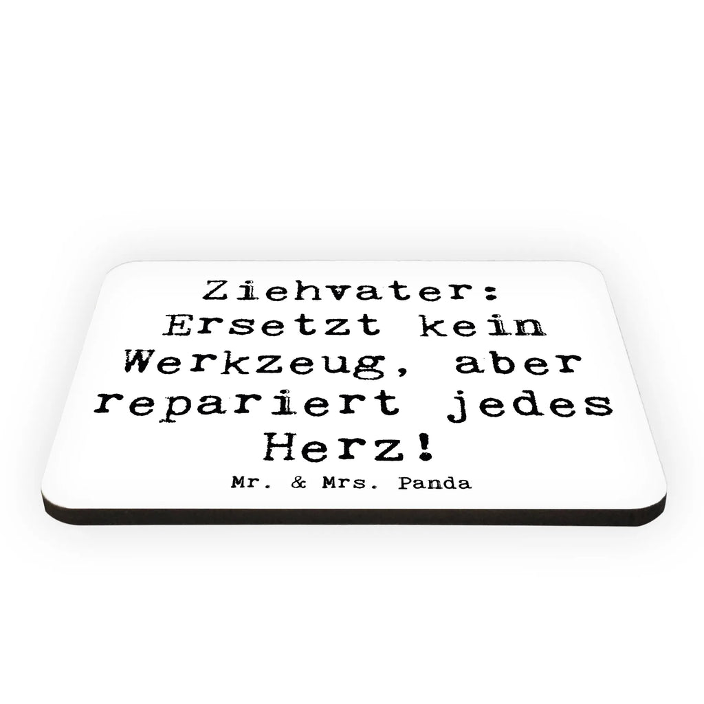 Magnet Spruch Ziehvater Herzreparatur Whiteboard Magnet, Pinnwandmagnet, Souvenir Magnet, Dekomagnet, Notiz Magnet, Motivmagnete, Kühlschrank Dekoration, Kühlschrankmagnet, Familie, Vatertag, Muttertag, Bruder, Schwester, Mama, Papa, Oma, Opa