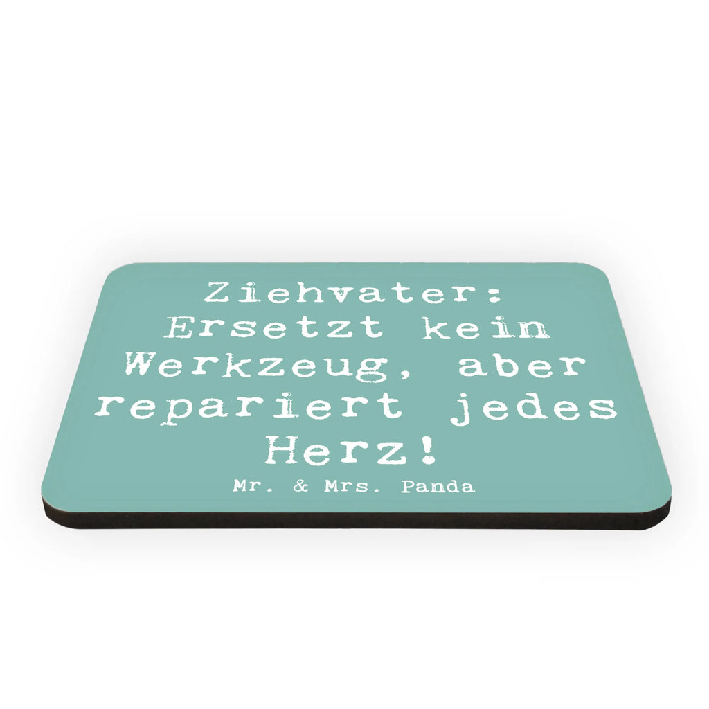 Magnet Spruch Ziehvater Herzreparatur Whiteboard Magnet, Pinnwandmagnet, Souvenir Magnet, Dekomagnet, Notiz Magnet, Motivmagnete, Kühlschrank Dekoration, Kühlschrankmagnet, Familie, Vatertag, Muttertag, Bruder, Schwester, Mama, Papa, Oma, Opa