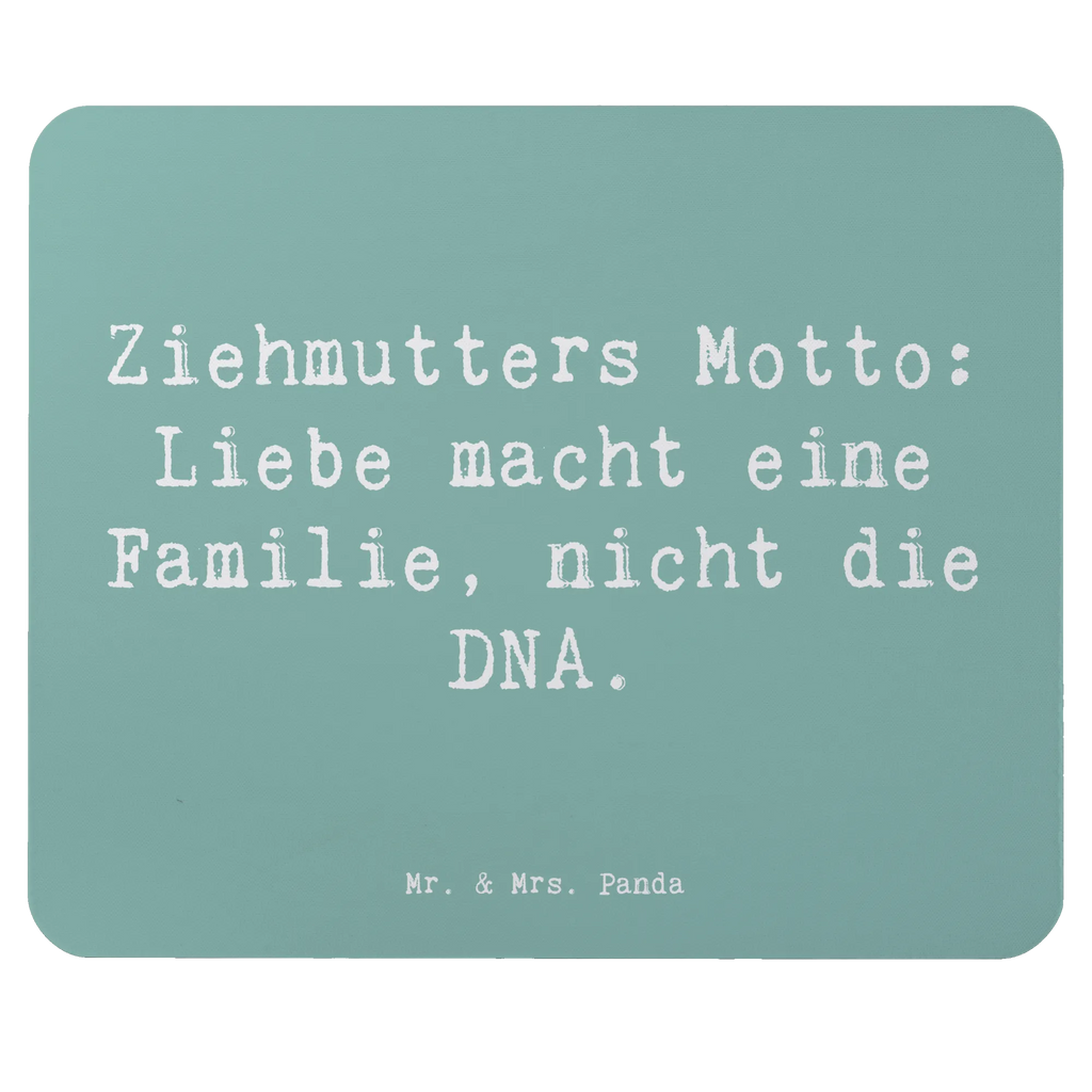 Mouse mat Saying Ziehmutters Motto: Liebe macht eine Familie, nicht die DNA. Mousepad, Computer zubehör, Büroausstattung, PC Zubehör, Arbeitszimmer, Mauspad, Einzigartiges Mauspad, Designer Mauspad, Mausunterlage, Mauspad Büro, Familie, Vatertag, Muttertag, Bruder, Schwester, Mama, Papa, Oma, Opa