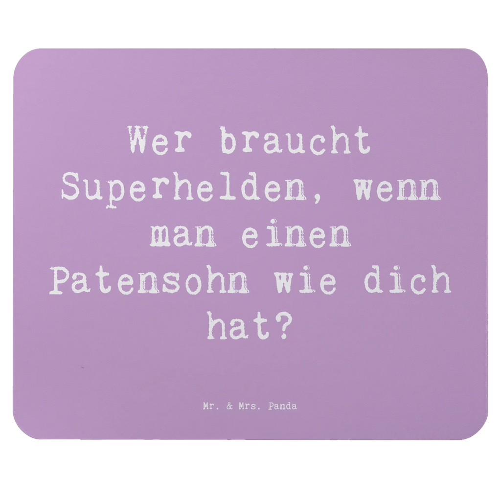 Mouse mat Saying Wer braucht Superhelden, wenn man einen Patensohn wie dich hat? Mousepad, Computer zubehör, Büroausstattung, PC Zubehör, Arbeitszimmer, Mauspad, Einzigartiges Mauspad, Designer Mauspad, Mausunterlage, Mauspad Büro, Familie, Vatertag, Muttertag, Bruder, Schwester, Mama, Papa, Oma, Opa