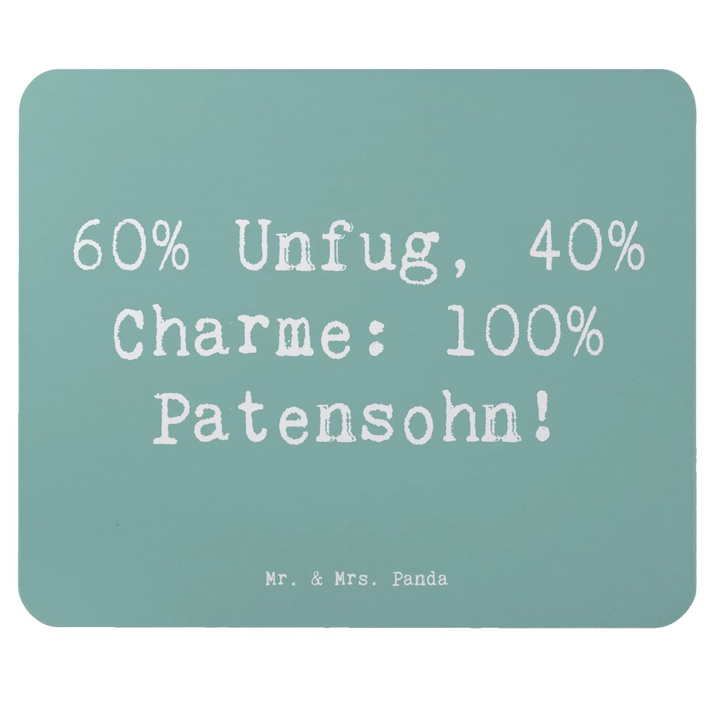 Mouse mat Saying 60% Unfug, 40% Charme: 100% Patensohn! Mousepad, Computer zubehör, Büroausstattung, PC Zubehör, Arbeitszimmer, Mauspad, Einzigartiges Mauspad, Designer Mauspad, Mausunterlage, Mauspad Büro, Familie, Vatertag, Muttertag, Bruder, Schwester, Mama, Papa, Oma, Opa