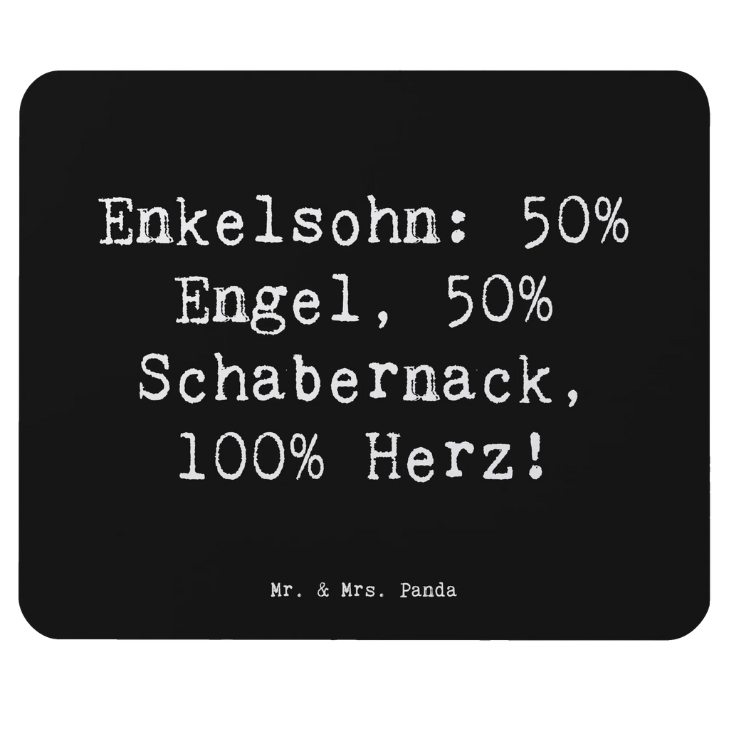 Mouse mat Saying Enkelsohn: 50% Engel, 50% Schabernack, 100% Herz! Mausunterlage, Computer zubehör, Mauspad, Mousepad, Einzigartiges Mauspad, PC Zubehör, Designer Mauspad, Büroausstattung, Mauspad Büro, Arbeitszimmer, Familie, Vatertag, Muttertag, Bruder, Schwester, Mama, Papa, Oma, Opa