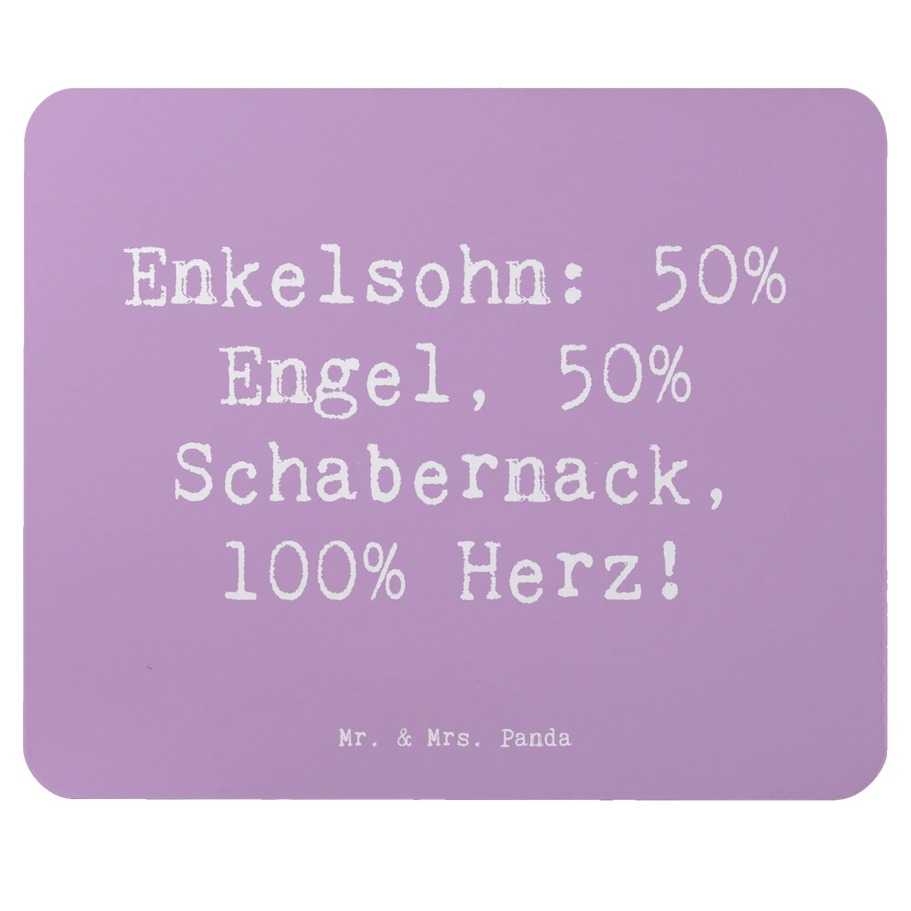 Mouse mat Saying Enkelsohn: 50% Engel, 50% Schabernack, 100% Herz! Mausunterlage, Computer zubehör, Mauspad, Mousepad, Einzigartiges Mauspad, PC Zubehör, Designer Mauspad, Büroausstattung, Mauspad Büro, Arbeitszimmer, Familie, Vatertag, Muttertag, Bruder, Schwester, Mama, Papa, Oma, Opa