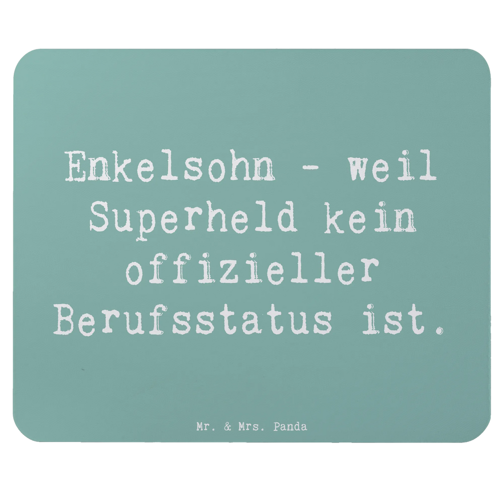 Mouse mat Saying Enkelsohn - weil Superheld kein offizieller Berufsstatus ist. Mousepad, Computer zubehör, Büroausstattung, PC Zubehör, Arbeitszimmer, Mauspad, Einzigartiges Mauspad, Designer Mauspad, Mausunterlage, Mauspad Büro, Familie, Vatertag, Muttertag, Bruder, Schwester, Mama, Papa, Oma, Opa