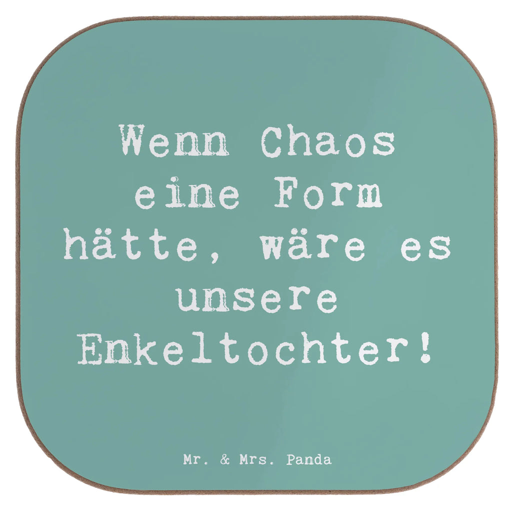 Square coaster Saying Wenn Chaos eine Form hätte, wäre es unsere Enkeltochter! Untersetzer, Bierdeckel, Glasuntersetzer, Untersetzer Gläser, Getränkeuntersetzer, Untersetzer aus Holz, Untersetzer für Gläser, Korkuntersetzer, Untersetzer Holz, Holzuntersetzer, Tassen Untersetzer, Untersetzer Design, Familie, Vatertag, Muttertag, Bruder, Schwester, Mama, Papa, Oma, Opa