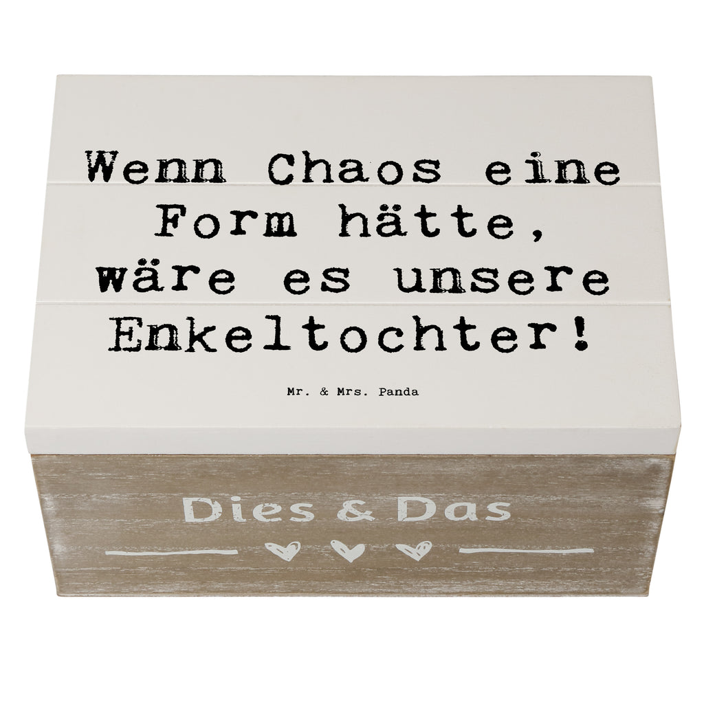 Holzkiste Spruch Enkeltochter Chaos Schatzkiste, Geschenkdose, Holzkiste, XXL, Erinnerungskiste, Schatulle, Kiste, Geschenkbox, Dekokiste, Truhe, Aufbewahrungsbox, Erinnerungsbox, Familie, Vatertag, Muttertag, Bruder, Schwester, Mama, Papa, Oma, Opa