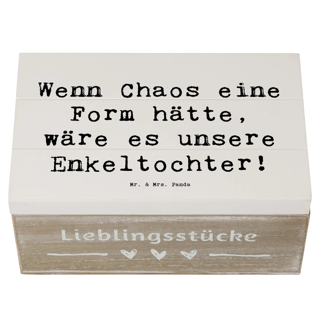 Holzkiste Spruch Enkeltochter Chaos Schatzkiste, Geschenkdose, Holzkiste, XXL, Erinnerungskiste, Schatulle, Kiste, Geschenkbox, Dekokiste, Truhe, Aufbewahrungsbox, Erinnerungsbox, Familie, Vatertag, Muttertag, Bruder, Schwester, Mama, Papa, Oma, Opa