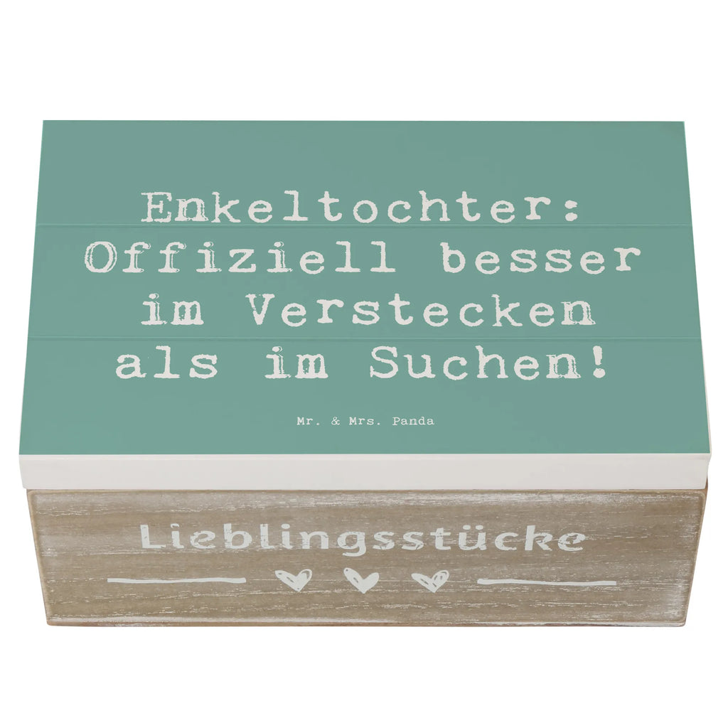 Holzkiste Spruch Enkeltochter Verstecken Erinnerungskiste, Holzkiste, Kiste, Schatzkiste, Geschenkdose, Dekokiste, Geschenkbox, Schatulle, XXL, Aufbewahrungsbox, Truhe, Erinnerungsbox, Familie, Vatertag, Muttertag, Bruder, Schwester, Mama, Papa, Oma, Opa