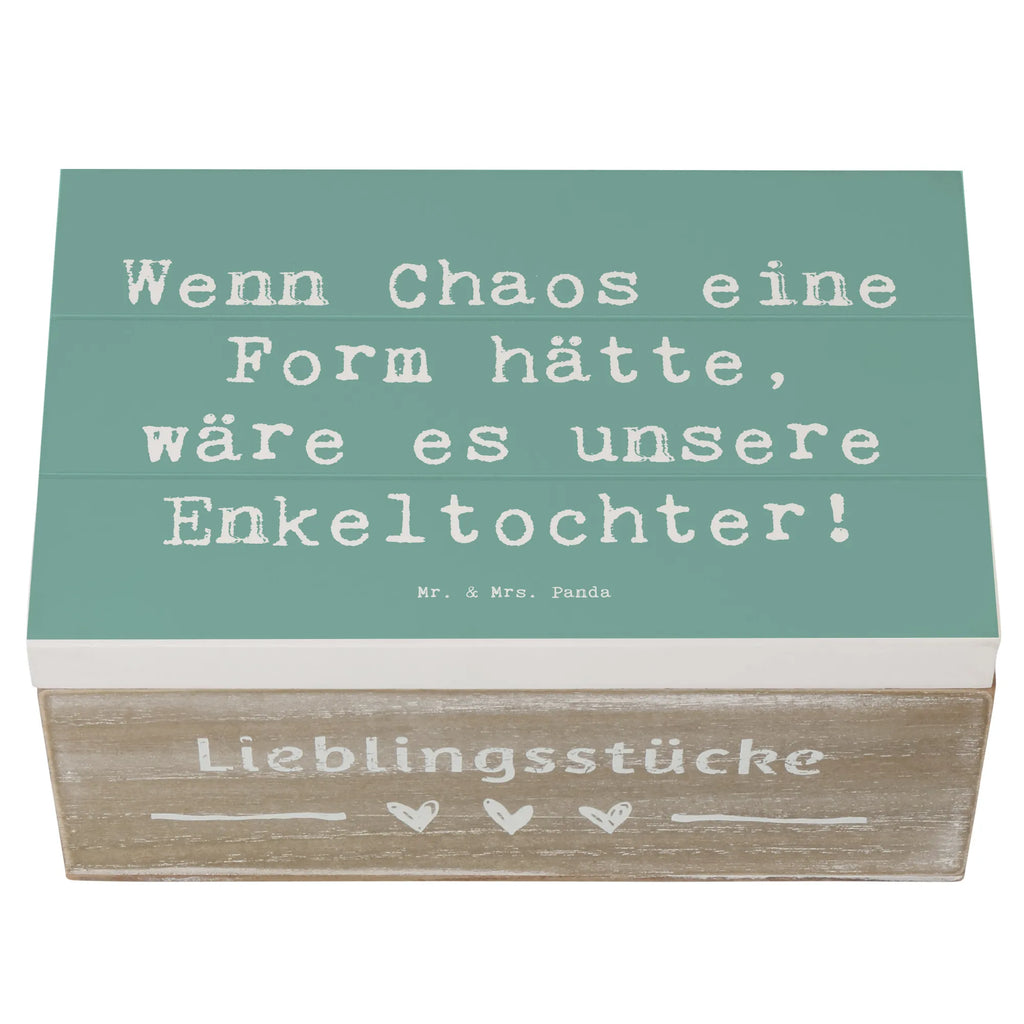 Holzkiste Spruch Enkeltochter Chaos Schatzkiste, Geschenkdose, Holzkiste, XXL, Erinnerungskiste, Schatulle, Kiste, Geschenkbox, Dekokiste, Truhe, Aufbewahrungsbox, Erinnerungsbox, Familie, Vatertag, Muttertag, Bruder, Schwester, Mama, Papa, Oma, Opa