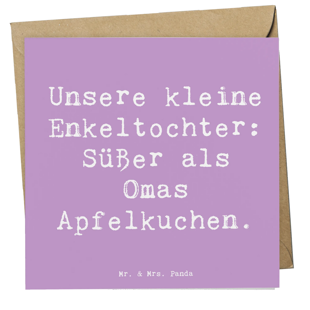 Deluxe Karte Spruch Enkeltochter Süß Hochwertige Grußkarte, Hochwertige Klappkarte, Glückwunschkarte, Hochzeitskarte, Einladungskarte, Karte, Grußkarte, Klappkarte, Geburtstagskarte, Familie, Vatertag, Muttertag, Bruder, Schwester, Mama, Papa, Oma, Opa