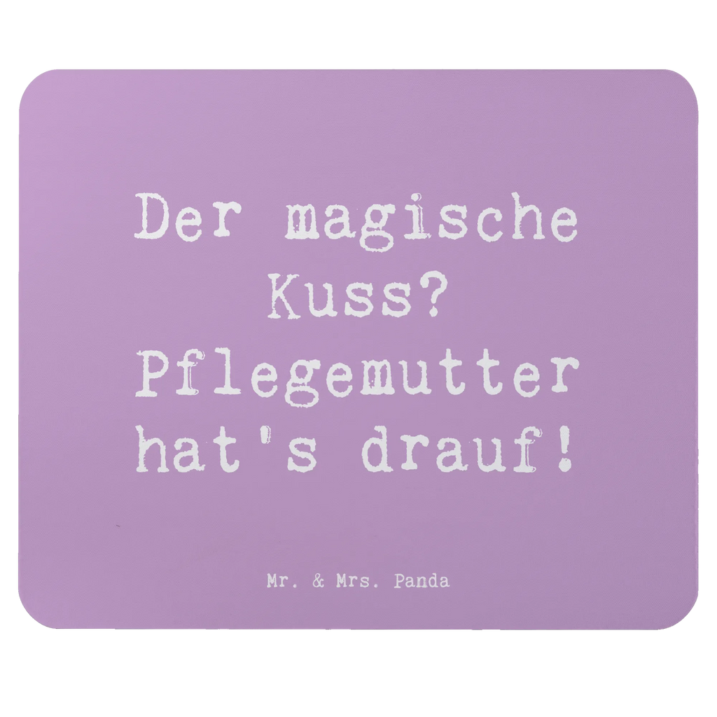 Mouse mat Saying Der magische Kuss? Pflegemutter hat's drauf! Mousepad, Computer zubehör, Büroausstattung, PC Zubehör, Arbeitszimmer, Mauspad, Einzigartiges Mauspad, Designer Mauspad, Mausunterlage, Mauspad Büro, Familie, Vatertag, Muttertag, Bruder, Schwester, Mama, Papa, Oma, Opa