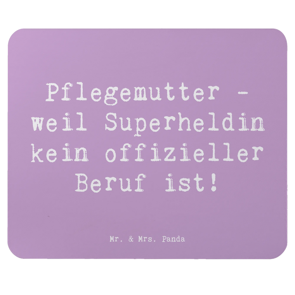 Mouse mat Saying Pflegemutter - weil Superheldin kein offizieller Beruf ist! Mousepad, Computer zubehör, Büroausstattung, PC Zubehör, Arbeitszimmer, Mauspad, Einzigartiges Mauspad, Designer Mauspad, Mausunterlage, Mauspad Büro, Familie, Vatertag, Muttertag, Bruder, Schwester, Mama, Papa, Oma, Opa