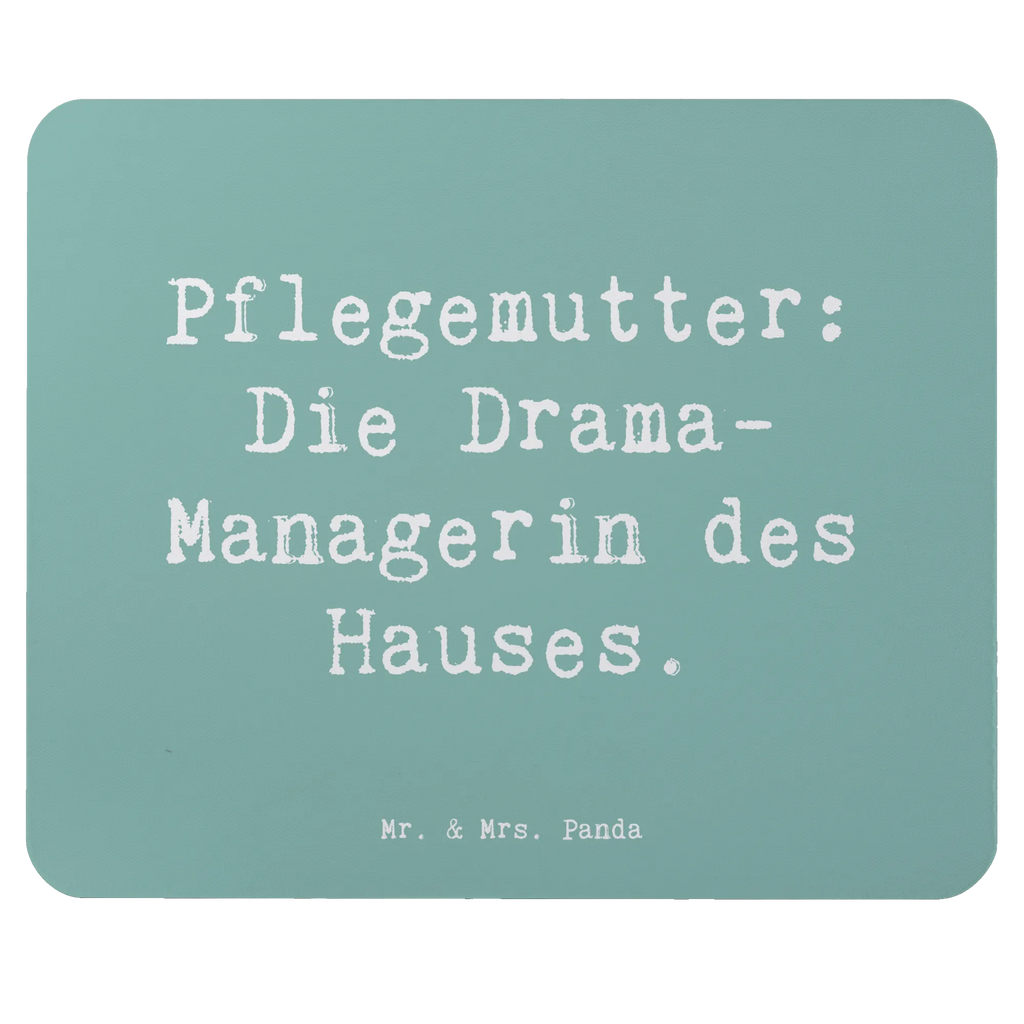 Mouse mat Saying Pflegemutter: Die Drama-Managerin des Hauses. Mousepad, Computer zubehör, Büroausstattung, PC Zubehör, Arbeitszimmer, Mauspad, Einzigartiges Mauspad, Designer Mauspad, Mausunterlage, Mauspad Büro, Familie, Vatertag, Muttertag, Bruder, Schwester, Mama, Papa, Oma, Opa