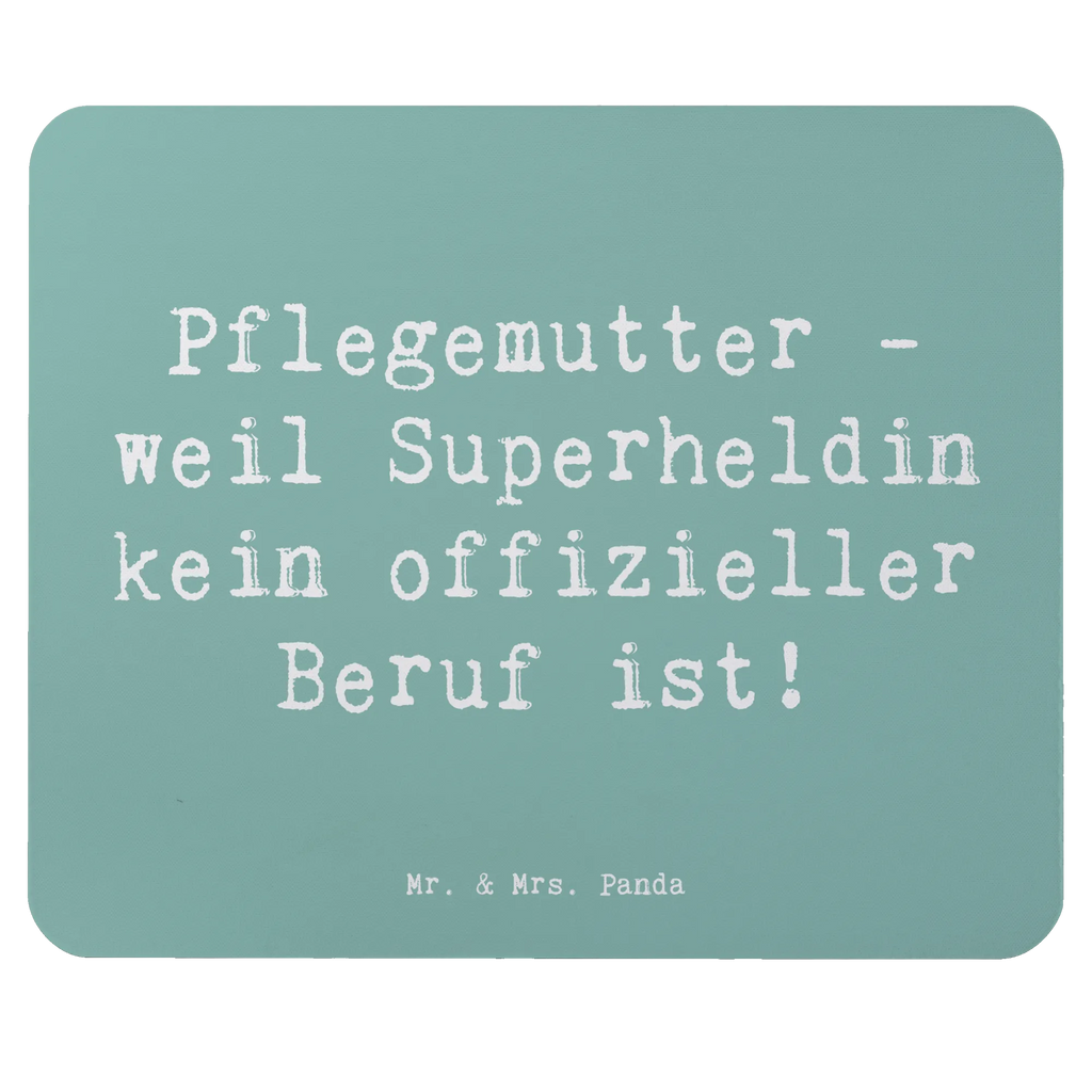 Mouse mat Saying Pflegemutter - weil Superheldin kein offizieller Beruf ist! Mousepad, Computer zubehör, Büroausstattung, PC Zubehör, Arbeitszimmer, Mauspad, Einzigartiges Mauspad, Designer Mauspad, Mausunterlage, Mauspad Büro, Familie, Vatertag, Muttertag, Bruder, Schwester, Mama, Papa, Oma, Opa