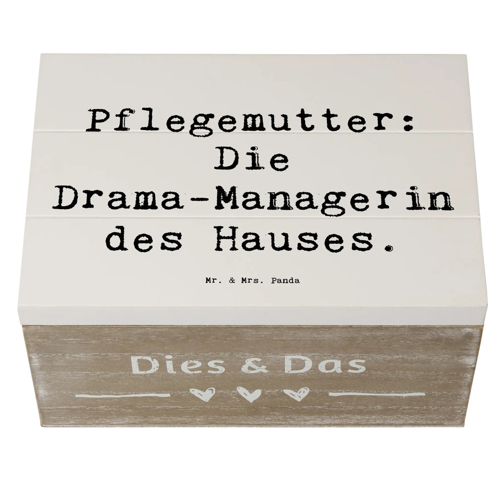 Holzkiste Spruch Pflegemutter Managerin Schatzkiste, Erinnerungskiste, Kiste, Truhe, XXL, Geschenkdose, Geschenkbox, Erinnerungsbox, Aufbewahrungsbox, Schatulle, Holzkiste, Dekokiste, Familie, Vatertag, Muttertag, Bruder, Schwester, Mama, Papa, Oma, Opa