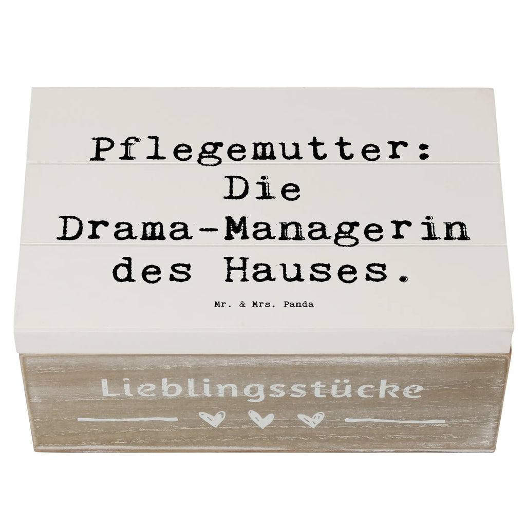 Holzkiste Spruch Pflegemutter Managerin Schatzkiste, Erinnerungskiste, Kiste, Truhe, XXL, Geschenkdose, Geschenkbox, Erinnerungsbox, Aufbewahrungsbox, Schatulle, Holzkiste, Dekokiste, Familie, Vatertag, Muttertag, Bruder, Schwester, Mama, Papa, Oma, Opa