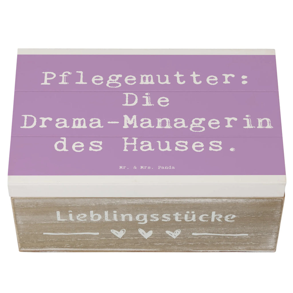 Holzkiste Spruch Pflegemutter Managerin Schatzkiste, Erinnerungskiste, Kiste, Truhe, XXL, Geschenkdose, Geschenkbox, Erinnerungsbox, Aufbewahrungsbox, Schatulle, Holzkiste, Dekokiste, Familie, Vatertag, Muttertag, Bruder, Schwester, Mama, Papa, Oma, Opa