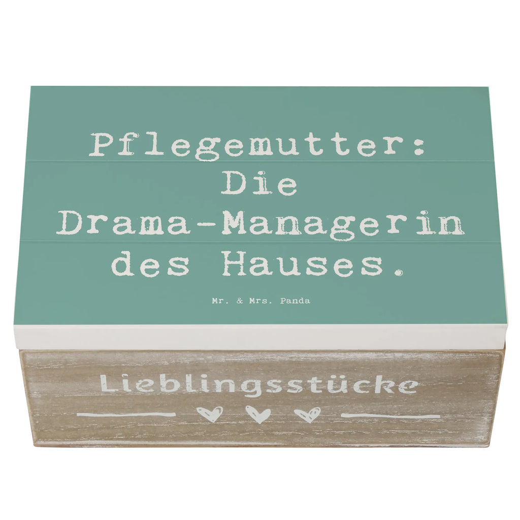Holzkiste Spruch Pflegemutter Managerin Schatzkiste, Erinnerungskiste, Kiste, Truhe, XXL, Geschenkdose, Geschenkbox, Erinnerungsbox, Aufbewahrungsbox, Schatulle, Holzkiste, Dekokiste, Familie, Vatertag, Muttertag, Bruder, Schwester, Mama, Papa, Oma, Opa