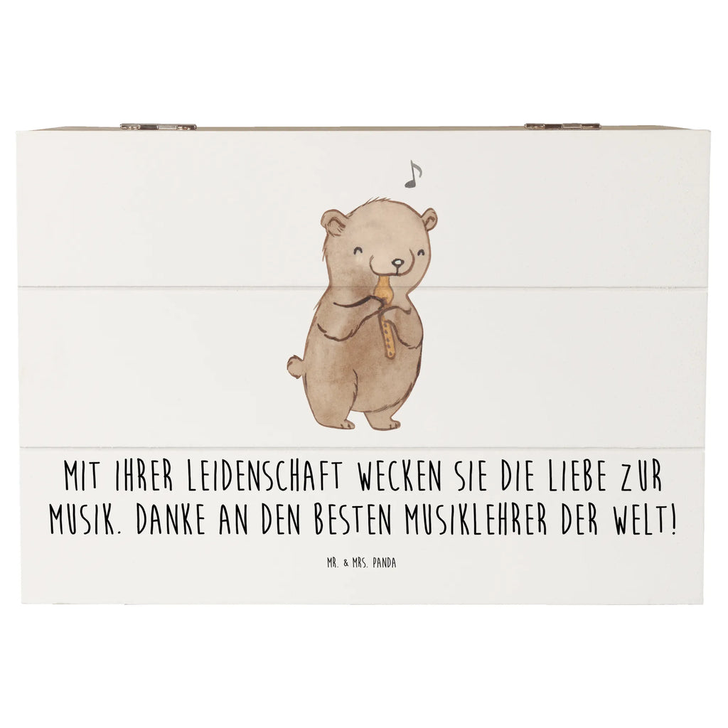 Holzkiste Musiklehrer Liebe Truhe, XXL, Erinnerungskiste, Geschenkdose, Erinnerungsbox, Schatulle, Schatzkiste, Aufbewahrungsbox, Kiste, Geschenkbox, Dekokiste, Holzkiste