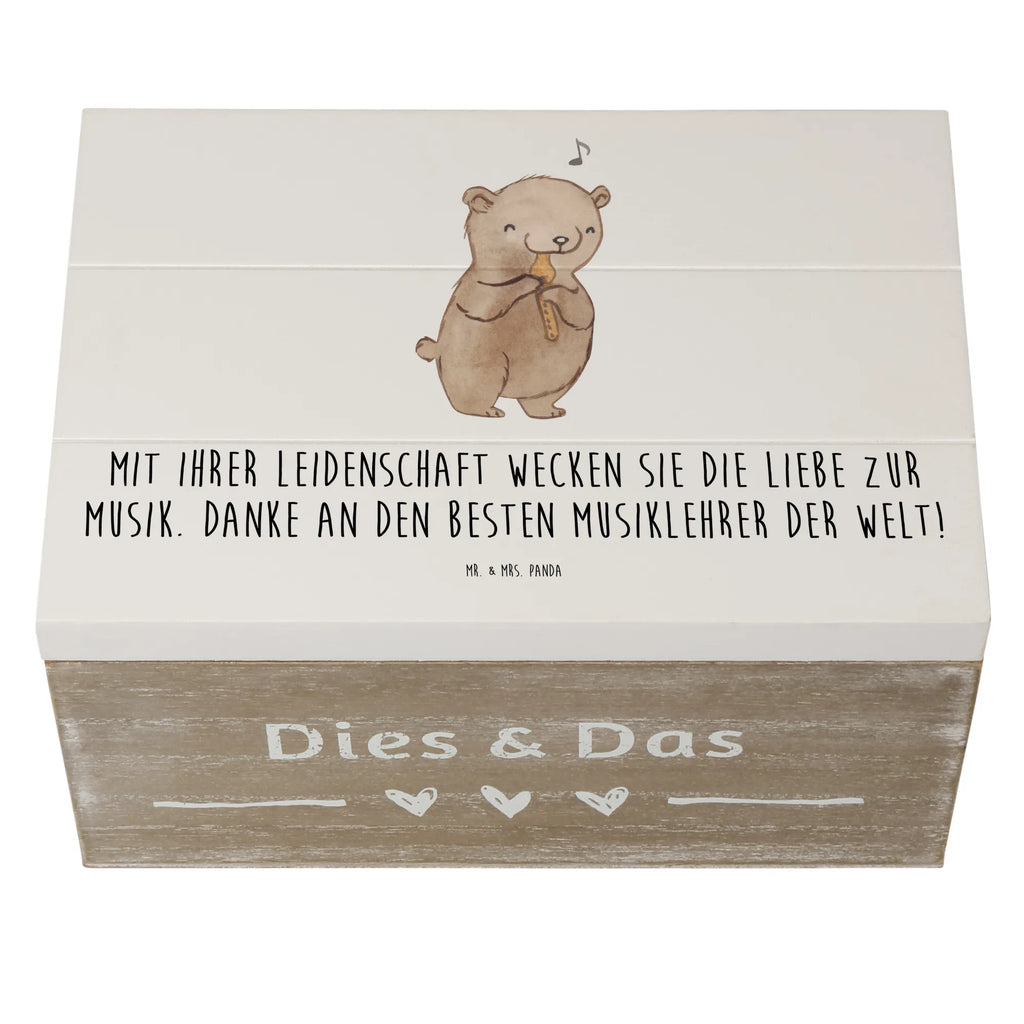 Holzkiste Musiklehrer Liebe Truhe, XXL, Erinnerungskiste, Geschenkdose, Erinnerungsbox, Schatulle, Schatzkiste, Aufbewahrungsbox, Kiste, Geschenkbox, Dekokiste, Holzkiste