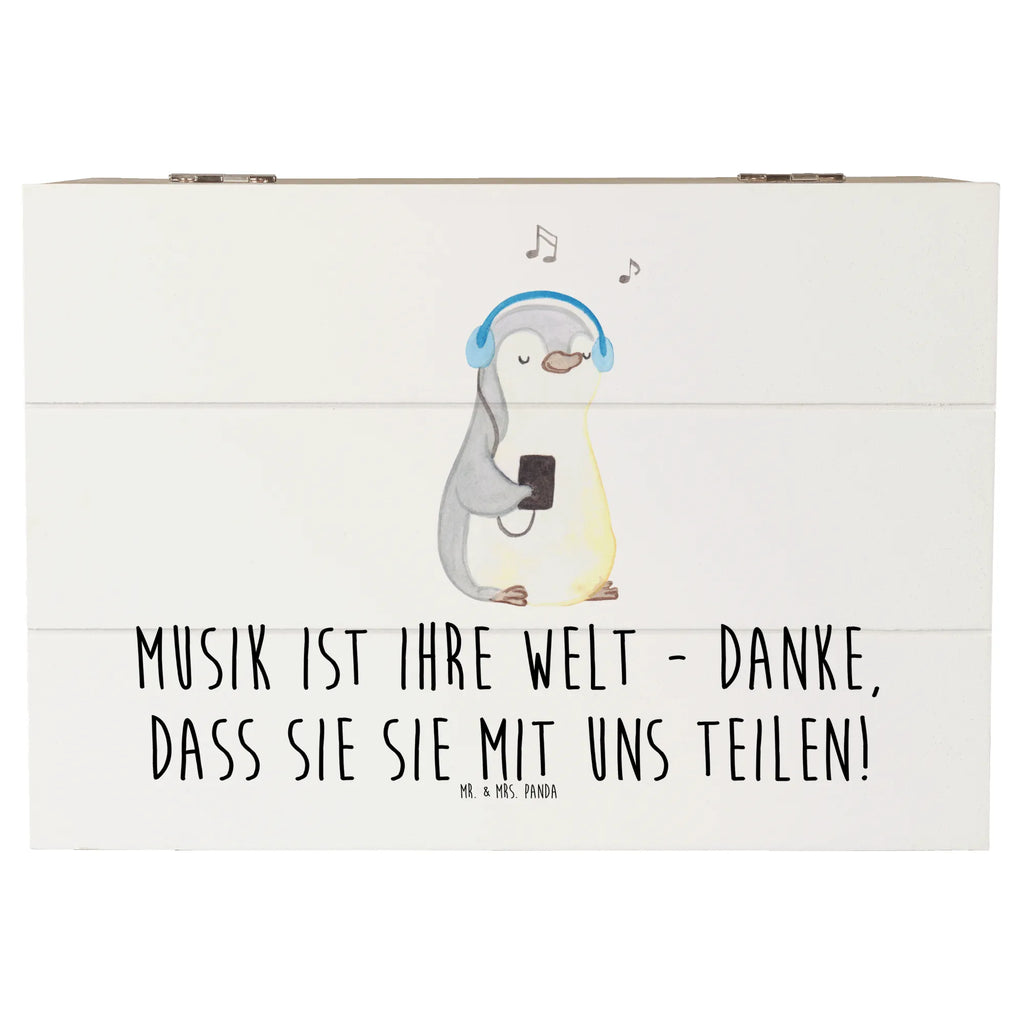 Wooden chest Musik ist Ihre Welt - Danke, dass Sie sie mit uns teilen! Dekokiste, Schatzkiste, Schatulle, Erinnerungskiste, Geschenkbox, Geschenkdose, Kiste, Aufbewahrungsbox, Truhe, XXL, Holzkiste, Erinnerungsbox
