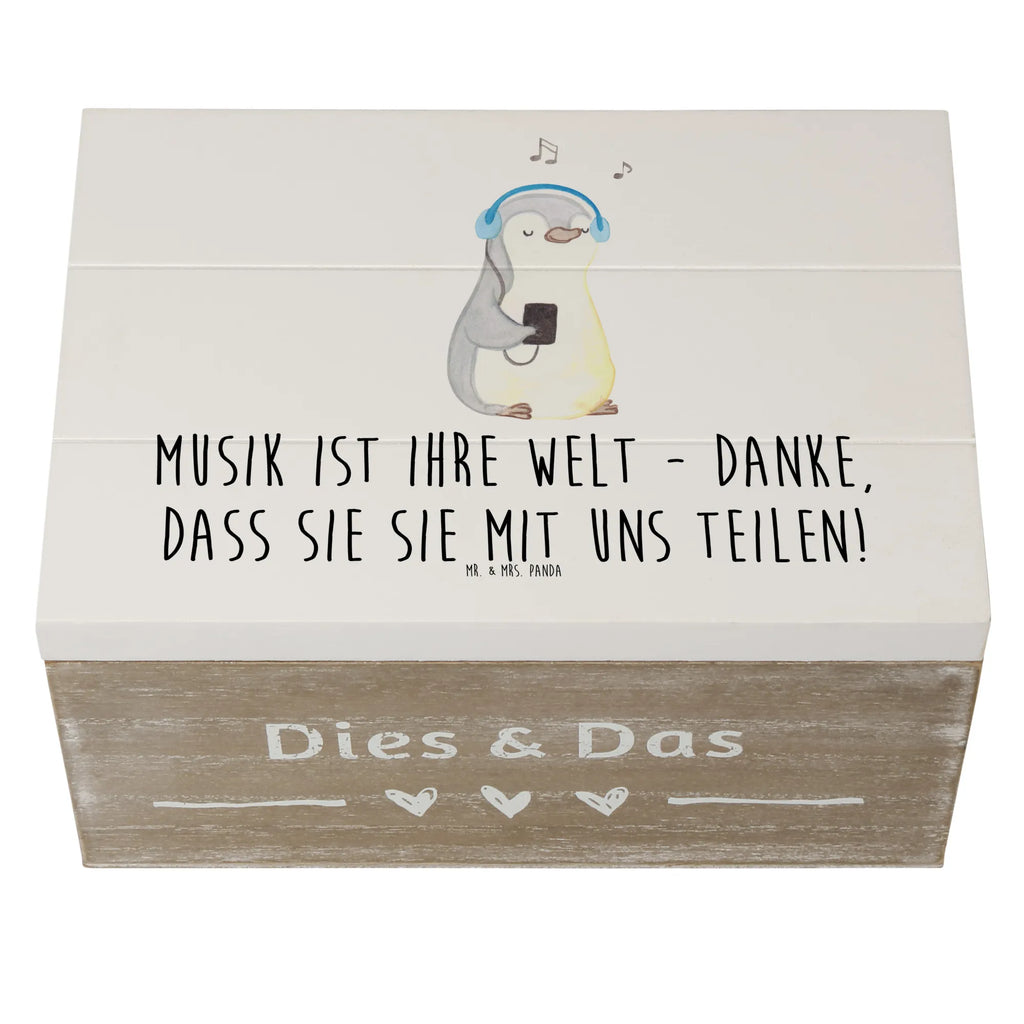 Wooden chest Musik ist Ihre Welt - Danke, dass Sie sie mit uns teilen! Dekokiste, Schatzkiste, Schatulle, Erinnerungskiste, Geschenkbox, Geschenkdose, Kiste, Aufbewahrungsbox, Truhe, XXL, Holzkiste, Erinnerungsbox