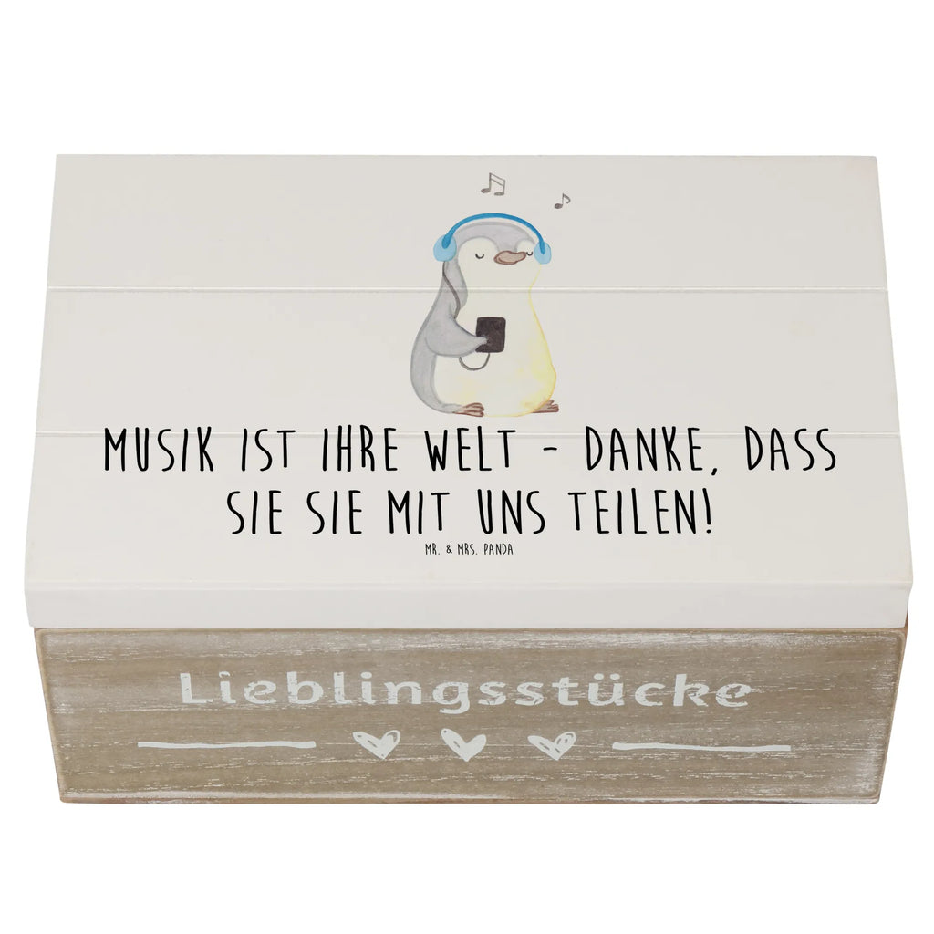 Wooden chest Musik ist Ihre Welt - Danke, dass Sie sie mit uns teilen! Dekokiste, Schatzkiste, Schatulle, Erinnerungskiste, Geschenkbox, Geschenkdose, Kiste, Aufbewahrungsbox, Truhe, XXL, Holzkiste, Erinnerungsbox