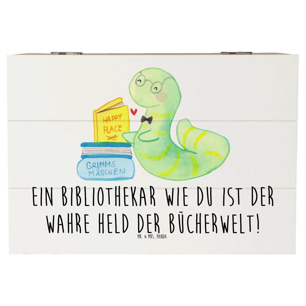 Holzkiste Bibliothekar Held Schatulle, XXL, Kiste, Erinnerungskiste, Aufbewahrungsbox, Truhe, Geschenkbox, Holzkiste, Schatzkiste, Geschenkdose, Dekokiste, Erinnerungsbox