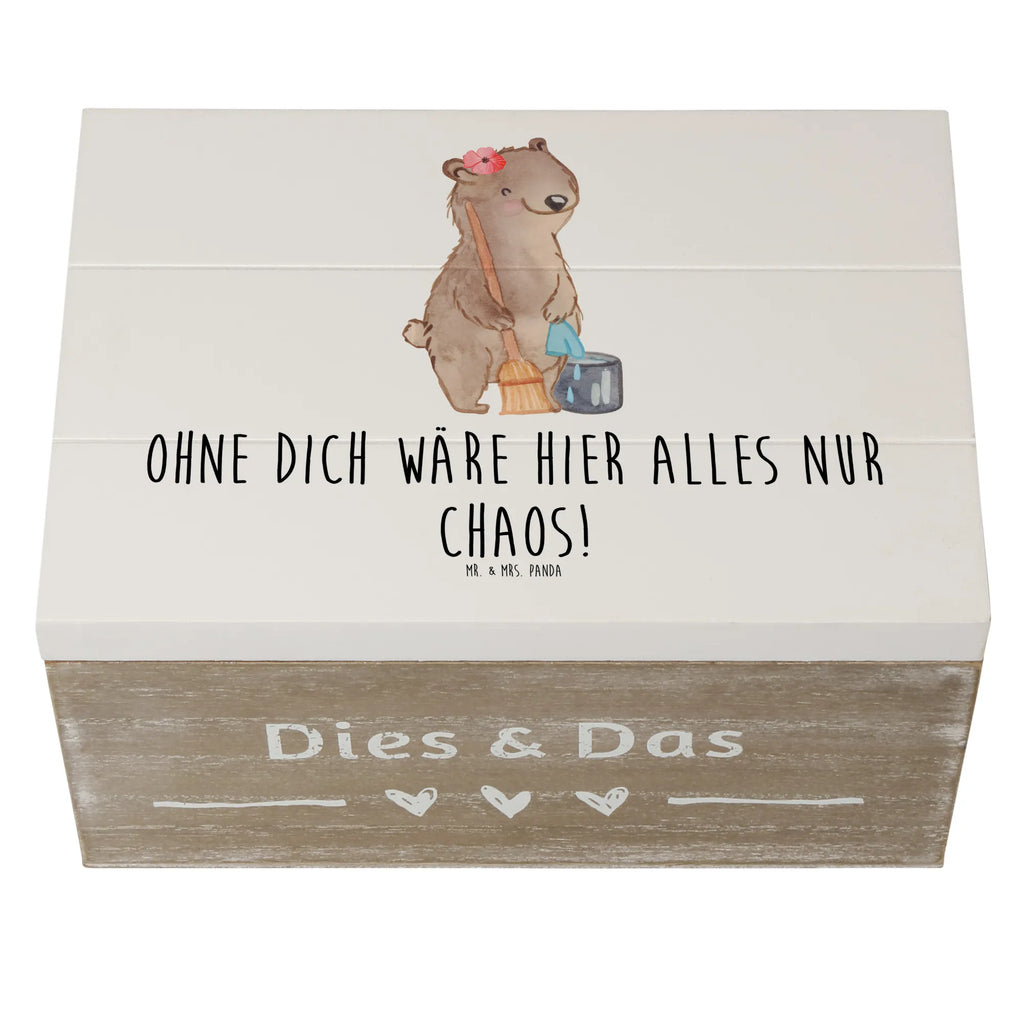 Holzkiste Reinigungskraft Held Dekokiste, Erinnerungsbox, Truhe, Geschenkbox, Holzkiste, Schatulle, Geschenkdose, Kiste, Erinnerungskiste, XXL, Aufbewahrungsbox, Schatzkiste