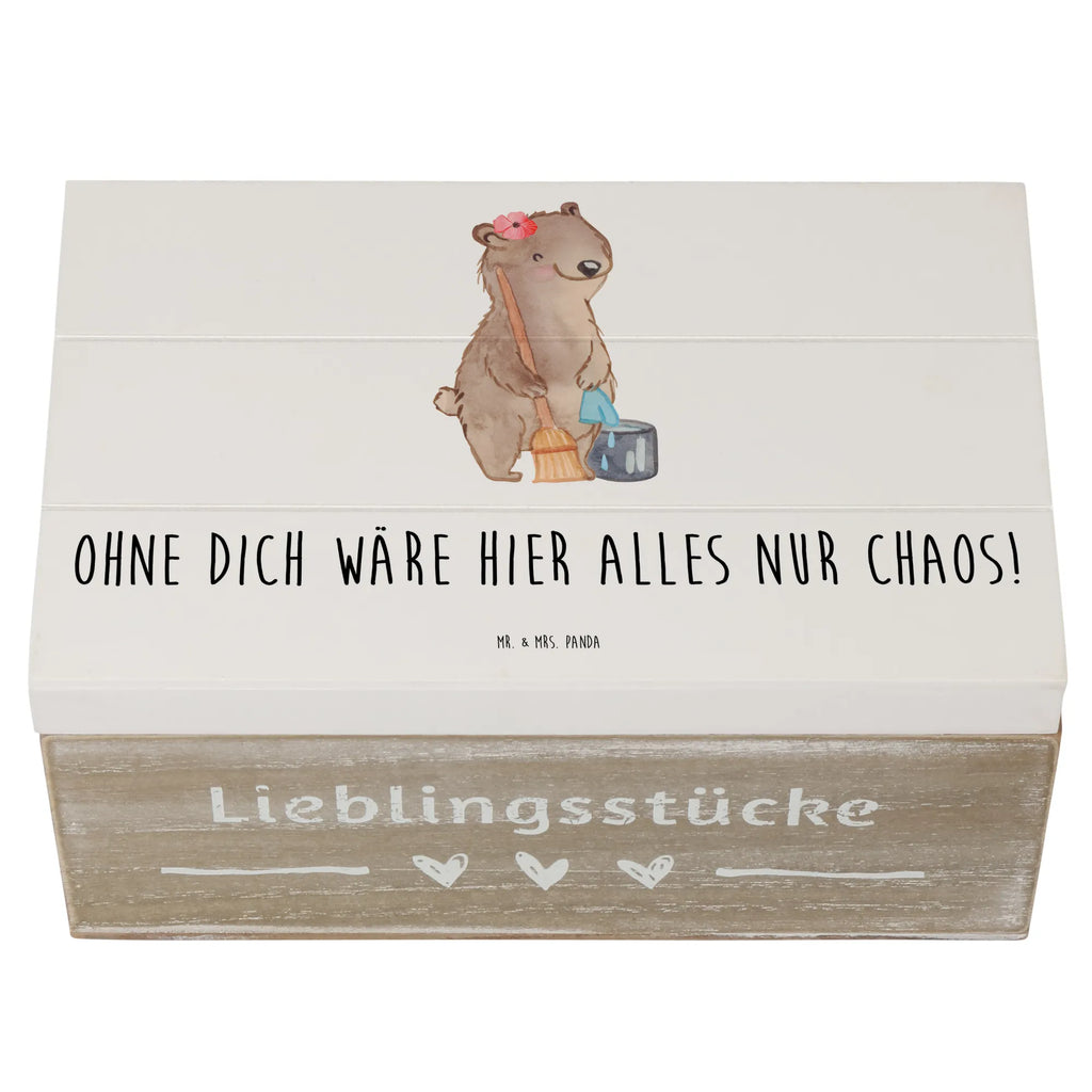 Holzkiste Reinigungskraft Held Dekokiste, Erinnerungsbox, Truhe, Geschenkbox, Holzkiste, Schatulle, Geschenkdose, Kiste, Erinnerungskiste, XXL, Aufbewahrungsbox, Schatzkiste