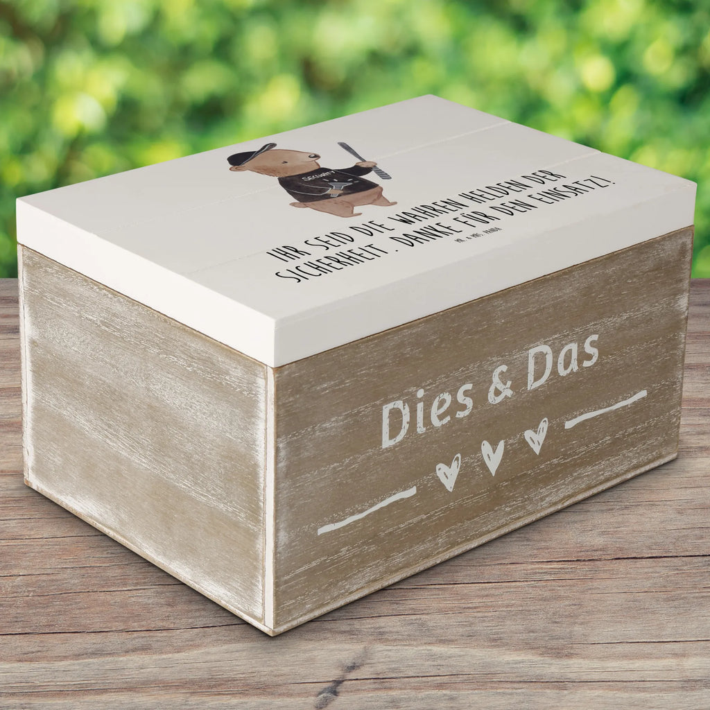 Wooden chest Ihr seid die wahren Helden der Sicherheit. Danke für den Einsatz! XXL, Erinnerungskiste, Truhe, Dekokiste, Aufbewahrungsbox, Kiste, Geschenkbox, Erinnerungsbox, Geschenkdose, Holzkiste, Schatzkiste, Schatulle