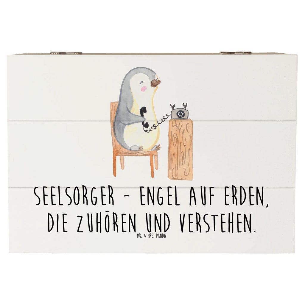 Holzkiste Seelsorger Engel XXL, Erinnerungskiste, Kiste, Schatulle, Erinnerungsbox, Geschenkbox, Truhe, Geschenkdose, Dekokiste, Aufbewahrungsbox, Schatzkiste, Holzkiste
