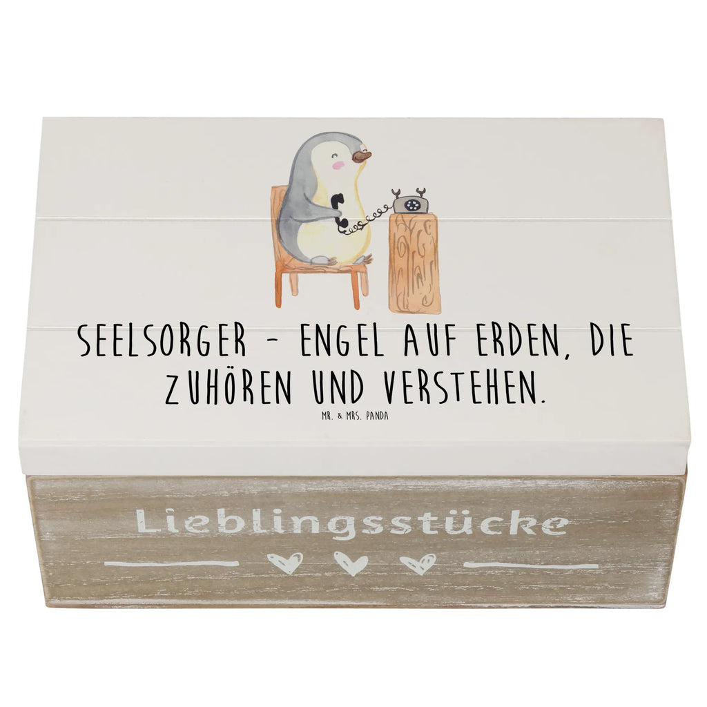 Holzkiste Seelsorger Engel XXL, Erinnerungskiste, Kiste, Schatulle, Erinnerungsbox, Geschenkbox, Truhe, Geschenkdose, Dekokiste, Aufbewahrungsbox, Schatzkiste, Holzkiste