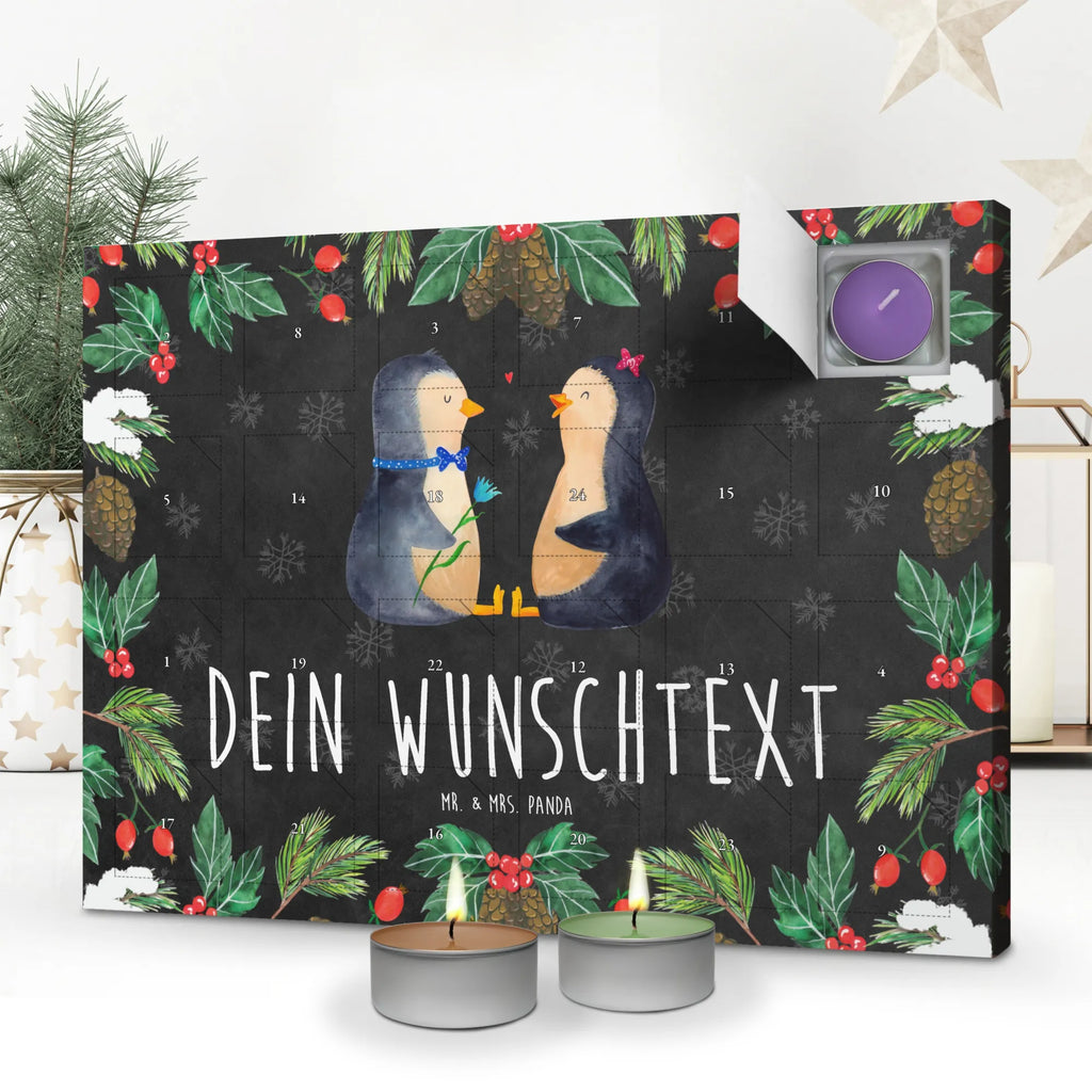 Personalisierter Duftkerzen Adventskalender Pinguin Pärchen Personalisierter Duftkerzen Adventskalender, Pinguin, Pinguine, Jahrestag, Liebesgeschenk, Traumpaar, Hochzeit, Große Liebe, Liebe, Hochzeitstag, Liebesbeweis, Liebespaar, Hochzeitsgeschenk, Verlobung