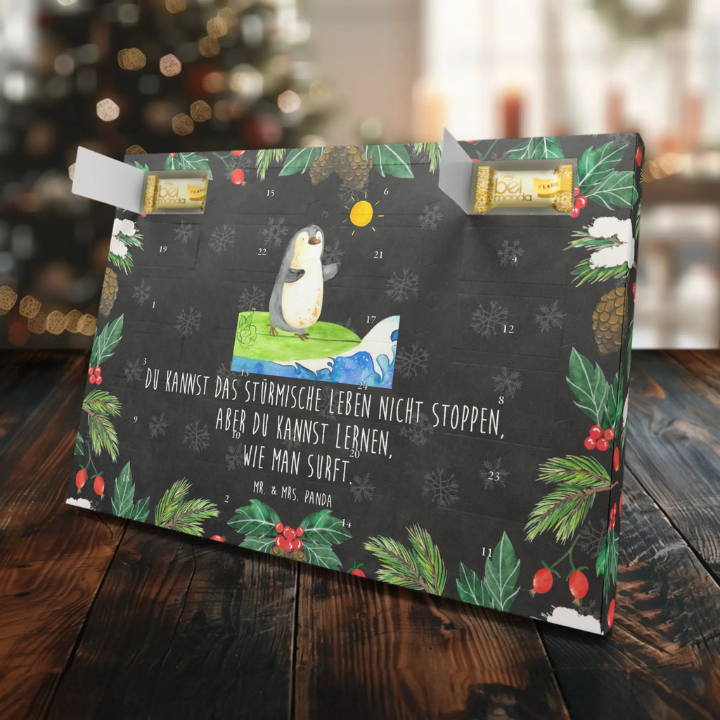 Marzipan Adventskalender Pinguin Surfer Marzipan Adventskalender, Pinguin, Hawaii, Wellen reiten, surfen, Pinguine, Surfer, Portugal, Wellen, Urlaub