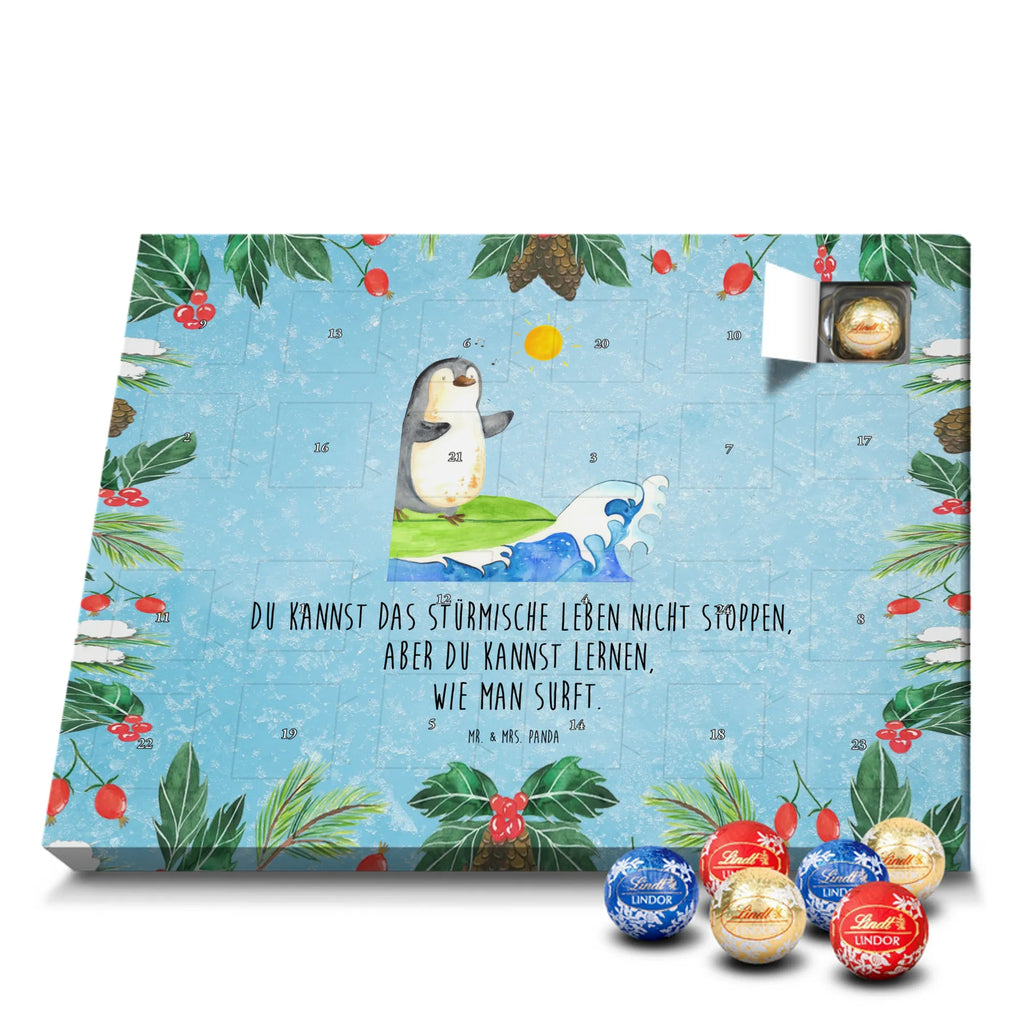Chocolate advent calendar Penguin surfer North Pole, Penguins, waves, surfing, wave riding, holidays, penguins, surfers